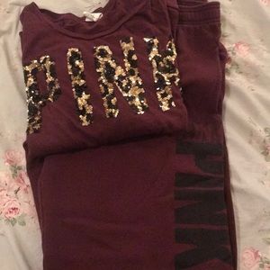 Victoria’s Secret sweat outfit size L
